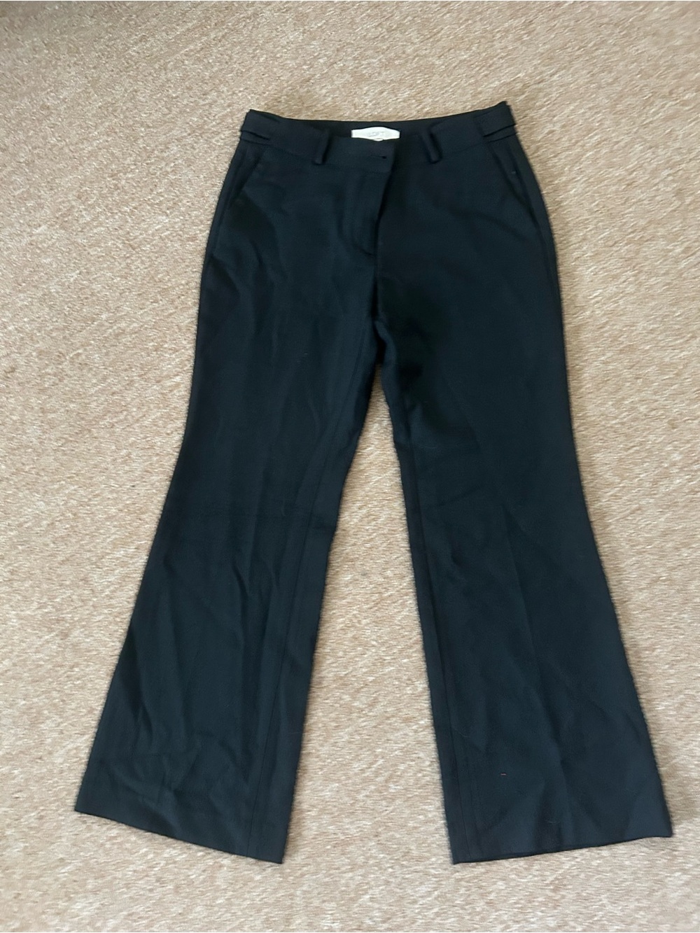 LOFT Black Boot Cut Dress Pants